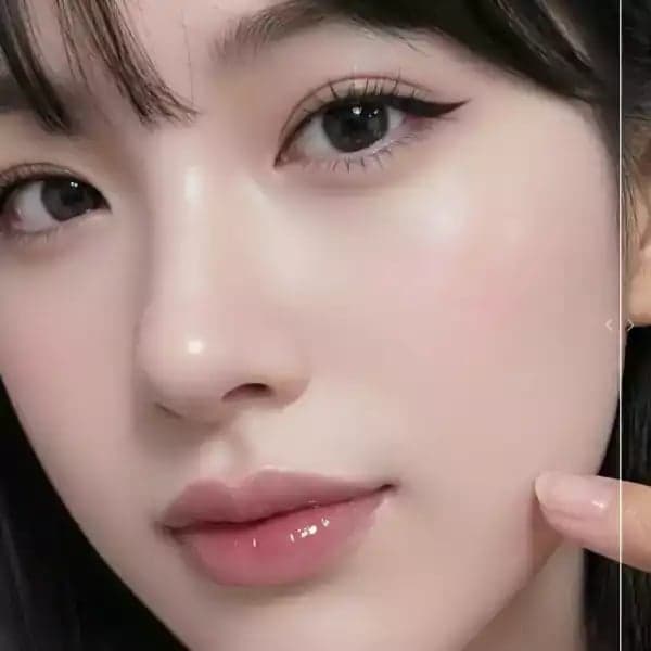 잡티 없이 — AI 뷰티 리터치 전/후